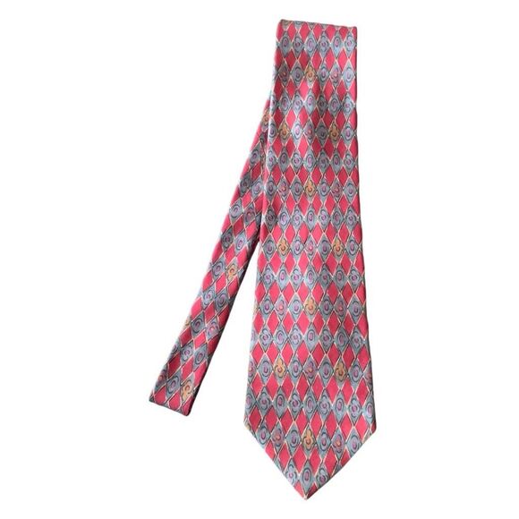 Pre Owned Men’s Colours by Alexander Julian Tie Neck Tie Necktie All Silk - Picture 1 of 5